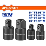Bộ 4 đầu chuyển đầu tuýp Wadfow WMS6404