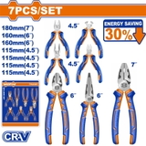 Bộ 7 Kìm WADFOW WPS0617