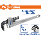 Mỏ Lết Mở ống Tay Cầm Nhôm 600mm WADFOW WPW9124
