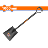 Xẻng Thép Vuông Cán Kim Loại 1000mm WADFOW WSE3314