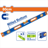 Thước Thủy Nam Châm Mạnh 80cm WADFOW WSL3G80