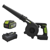 Máy Thổi Bụi Dùng Pin 20V (1 Pin 4.0Ah, 1 Sạc 6A) Worx WU230.14.6B
