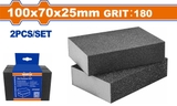 Nhám Xốp 100x70x25mm 180# WADFOW WUK2503