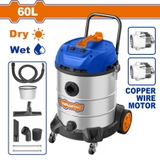 Máy Hút Bụi 2x1200W-60L WADFOW WVR5A60