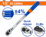 Cờ Lê Lực 1/2 Inch 60-330Nm WADFOW WWQ7D22