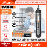 [Sale 25/9] Máy Vặn Vít Pin 4V Worx WX242