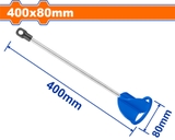 Cần trộn sơn 400x80mm WadFow WXE1308