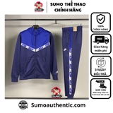 Bộ Thể Thao Nike Màu Xanh-Nike Sportswear Men's Full-Zip Hoodie - Blue-DM4672-498/DM4673-498