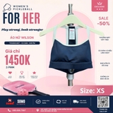 Áo Thể Thao Chính Hãng Wilson Rally Halter Bra - màu Xanh Navy WW00453511-DBC