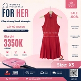 Váy Thể Thao Chính Hãng Wilson Winning Tennis Dress - màu Đỏ WW00481531-RDB