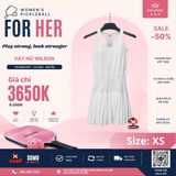 Váy Thể Thao Chính Hãng Wilson Midtown Tennis Dress - màu Trắng WW00165331-WTA