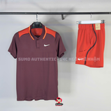 Quần Thể Thao Nike Chính Hãng Nike Court Advantage Polo - màu Đỏ Đô FD5336-626