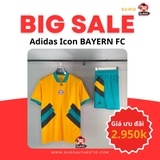 Bộ Thể Thao Adidas Màu Vàng - Gold FC Bayern Icon Jersey -HT8833/HT8832