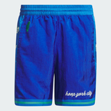 Quần Thể Thao Chính Hãng Adidas Màu Xanh Hoop York City Short Sleeve Warm - IT9952