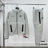 Bộ Thể Thao Chính Hãng Màu Blue Void Nike Inter Milan Tech Windrunner HJ6428-092/HJ6446-092