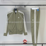 Quần Thể Thao Chính Hãng Adidas Classics SST Track Pants - màu Xanh Rêu IA4790