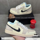 Giày Thể Thao Chính Hãng Màu Be Nike Air Jordan 1 Low ‘Sanddrift Glacier’ HQ3440-101