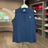 Áo Thể Thao Chính Hãng Sergio Tacchini Ba Lỗ Cổ Polo Màu Navy TWPQ11053-NYS