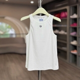 Áo Thể Thao Chính Hãng Sergio Tacchini Ba Lỗ Màu Trắng TWSL15553-WHS