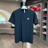Áo Thể Thao Chính Hãng Fila Essentials Short Sleeve Henley - màu Đen TM31D336-001