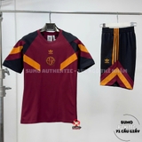 Áo Thể Thao Chính Hãng AS Roma Originals Màu Đỏ Đen - IM7454