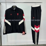 Áo Thể Thao Chính Hãng Adidas Manchester United Originals Track Top - màu Đen IS6525