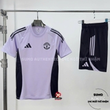 Áo Thể Thao Chính Hãng Adidas Manchester United Tiro 25 Competition - màu Tím Nhạt KA8932