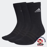 Tất Thể Thao Màu Đen-adidas Cushioned Crew Socks 3 Pairs-GC7318