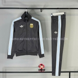 Quần Thể Thao Adidas Chính Hãng Màu Xám Kẻ Xanh Adidas Beckenbauer Argentina IU2157