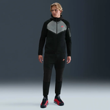 Bộ Thể Thao Chính Hãng Nike Sportswear Tech Fleece Windrunner Tracksuit - màu Đen Xám IH4302-010/IH4303-010