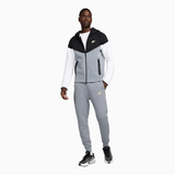 Bộ Thể Thao Chính Hãng Nike Sportswear Tech Fleece Windrunner Tracksuit - màu Trắng Xám FZ4709-011/FZ4710-065