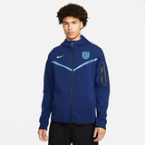 Áo Thể Thao Chính Hãng Nike Tech England Fleece Full Zip Windrunner Hooded - màu Xanh Dương DH4771-492
