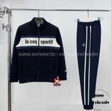Quần Thể Thao Chính Hãng Lecoq Knitted Sweatpants - màu Xanh Navy CB-4611234NVY