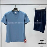 Áo Thể Thao Chính Hãng Lecoq cổ tròn - màu Xanh Dương L242MCNA0314D08