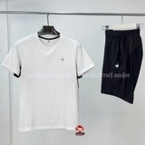 Áo Thể Thao Chính Hãng Lecoq cổ tròn - màu Trắng L242MCNA0314A01