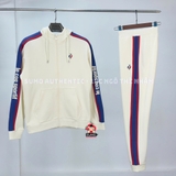 Áo Thể Thao Chính Hãng Lecoq Rooster Tricolor Hooded Fleece Zippered - màu Xanh Navy CB-5610234