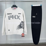 Áo Nỉ Thể Thao Chính Hãng Màu Trắng PHX Crew W Sh