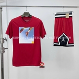 Áo Thể Thao Chính Hãng Nike Men's Apparel Nike Set - màu Đỏ DA9895-687