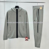 Áo Thể Thao Chính Hãng Nike Air Jordan Dri-FIT Sport Fleece Zip Hoodie - màu Xám DV9784-063