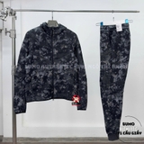 Bộ Thể Thao Chính Hãng Nike Sportswear Tech Fleece Windrunner Tracksuit - màu Đen Xám HV5055-060/HV5053-060