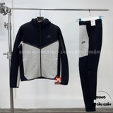 Bộ Thể Thao Chính Hãng Nike Sportswear Tech Fleece Windrunner Tracksuit - màu Đen Trắng HV0949-011/HV0959-011