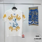 Áo Thể Thao Chính Hãng Puma Melo Men's T-shirt Metallic Gold - màu Trắng 630683-01