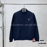 Áo Thể Thao Chính Hãng Wilson Knit Full-Zip Jacket - màu Xanh Navy WM20054512-DBC
