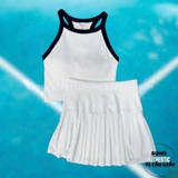 Chân Váy Thể Thao Chính Hãng Wilson Midtown Tennis Skirt - màu Trắng WW00160331-WTA