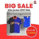 Bộ Thể Thao Chính Hãng Màu Xanh Biển Nike SPRT DNA Shooting Shirt Deep Royal Set AJ1111-455/DA7207-480
