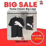 Bộ Thể Thao Puma Màu Đen - Men's Puma Classic Short Sleeve - 844614 01/ 846007 01