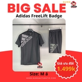 Bộ Thể Thao Adidas Màu Đen - Set FreeLift Badge of Sport Graphic -DU0902/DU0934