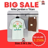 Bộ Thể Thao Nike Màu Xanh - Jordan x TITAN Men's Set - DV7029-363/DV7036-263
