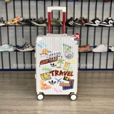 Vali Adidas Chính Hãng Màu Kem- size 22 xách tay Cabin máy bay valiadidasver4