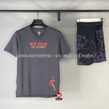 Bộ Thể Thao Under Armour Màu Xám - Run In Peace Abstract Art - 1376986AVY001/1377048AVY001